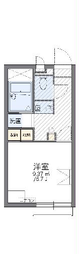 レオパレス葵の間取り