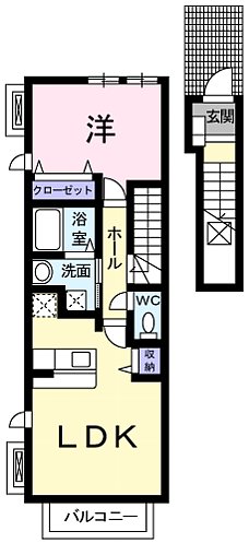 ジュテ・桃源館の間取り