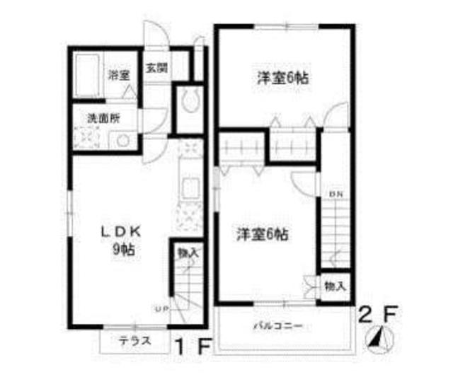 ヴェルデュールの間取り