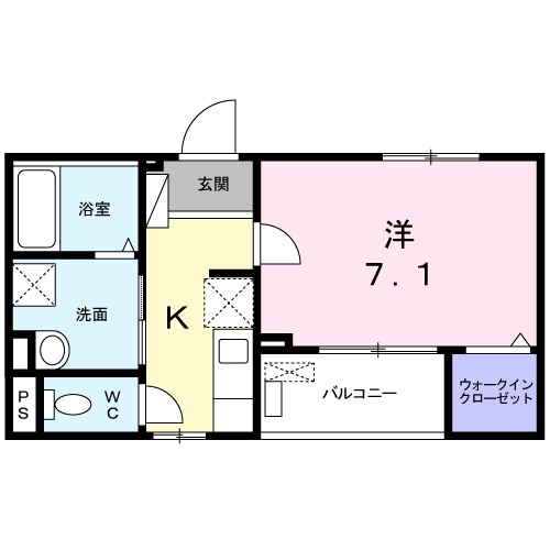 パラッツォ プリートの間取り