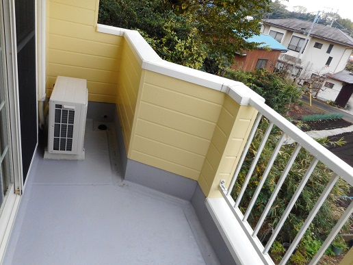 12/23 バルコニー