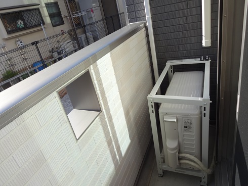 12/24 バルコニー