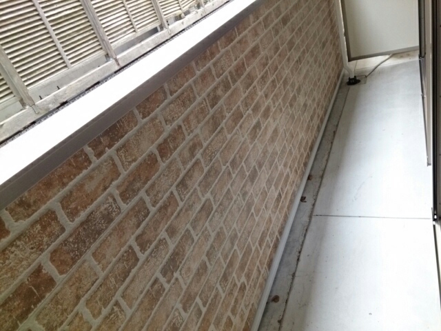 12/24 バルコニー