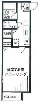 カーサ・ディーノの間取り