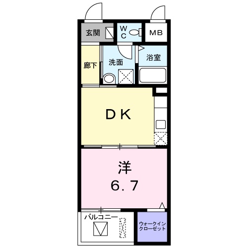 ラ プワールの間取り