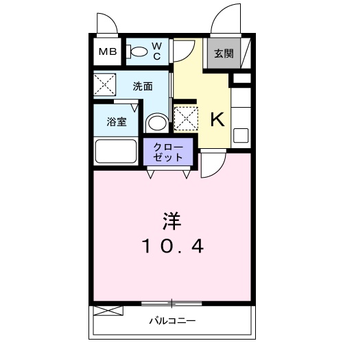 サクラ ドエリングの間取り