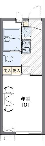 レオパレスマリアンナベルグの間取り