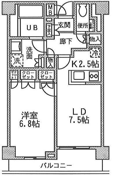 ファインステージ新横浜の間取り