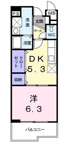 スカイヒルズ市ヶ尾の間取り