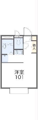 レオパレスガ-デニアの間取り