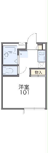 レオパレス川端の間取り