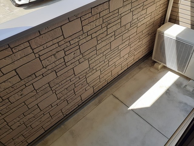 12/28 バルコニー