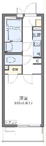 クレイノ西与野の間取り