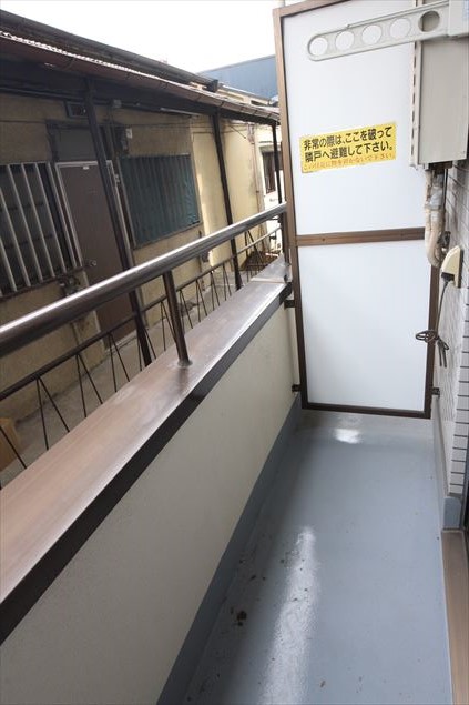 11/26 バルコニー