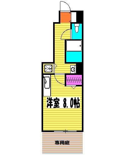 コート・ルミエールの間取り