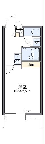 レオパレスルナ　ルミエール与野の間取り