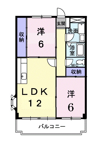 メトロポール東川口の間取り