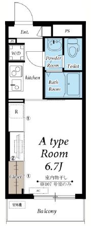 リブリ・並木の間取り