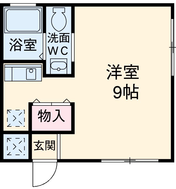 6(シス)の間取り