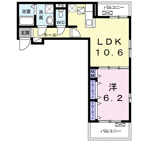 カーサ リオの間取り