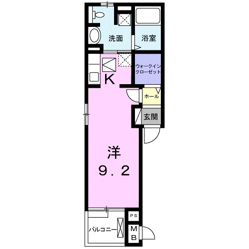 セピアの間取り