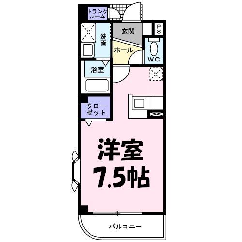 アルバーダ30の間取り