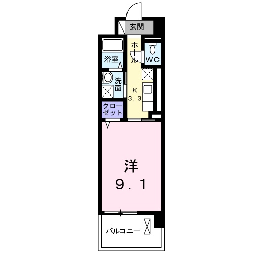 プランドールⅠの間取り