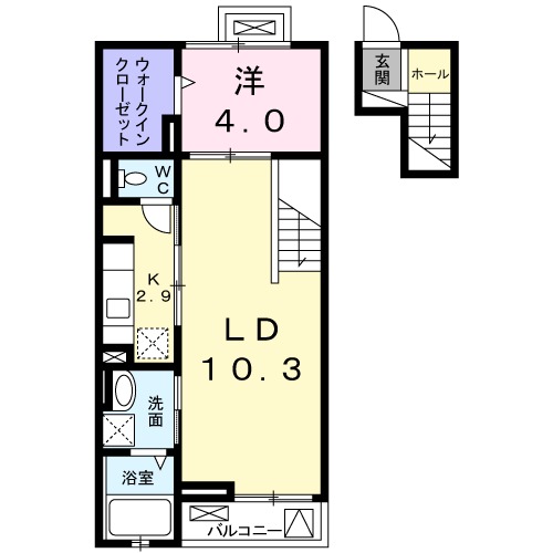 ウィンクルムの間取り
