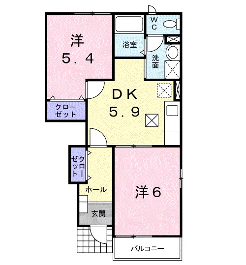 フレッサの間取り