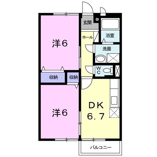 グランパティオの間取り