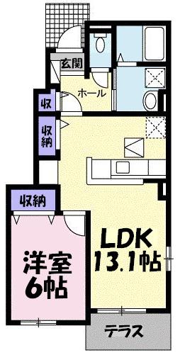 ミント マムの間取り