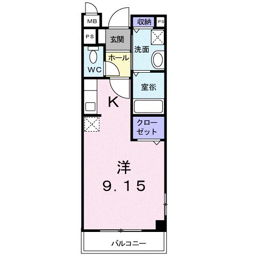 ビサイドアヴェニューの間取り