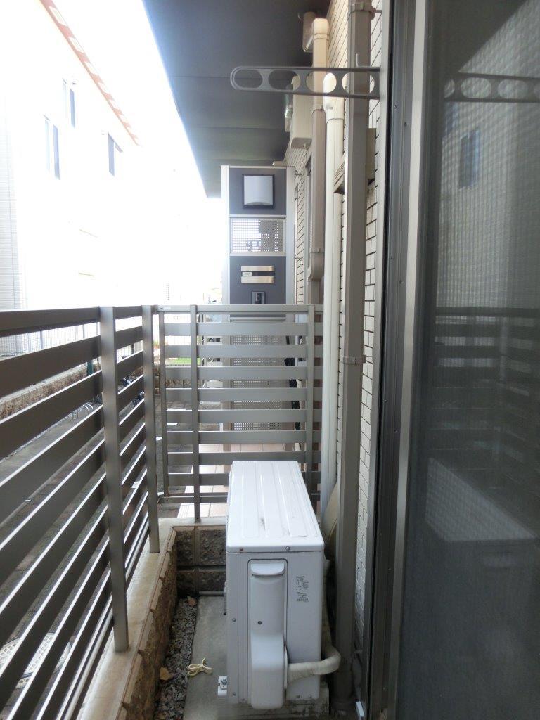 10/18 バルコニー