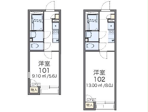 レオネクストゼフィールの間取り