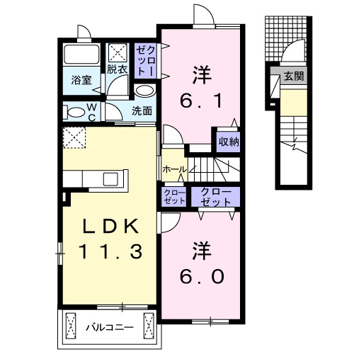 2/28 間取