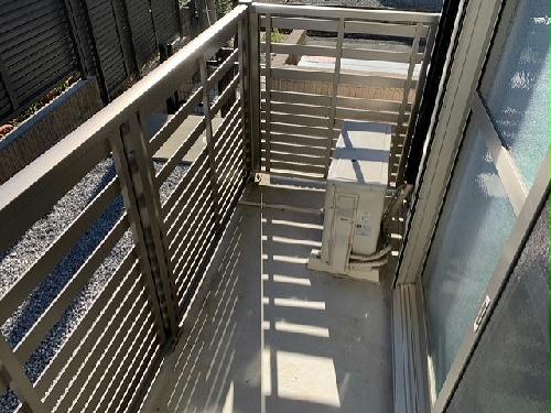 9/18 バルコニー