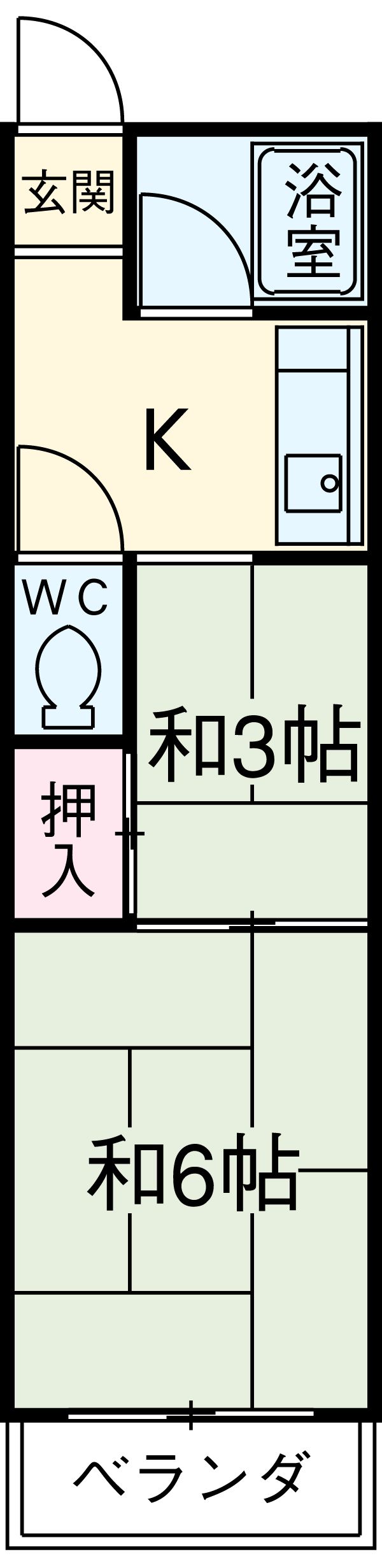伊藤マンションの間取り