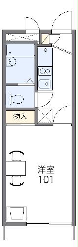 レオパレス北高崎の間取り
