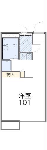 レオパレスハイジの間取り