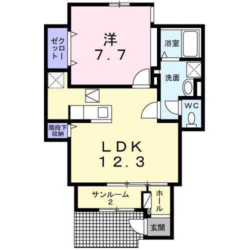 アントレッドの間取り