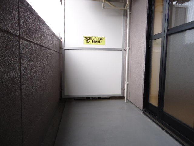 12/23 バルコニー