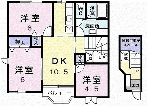ANDO-HAITUの間取り