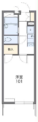 レオパレスエスポワール桜木町の間取り