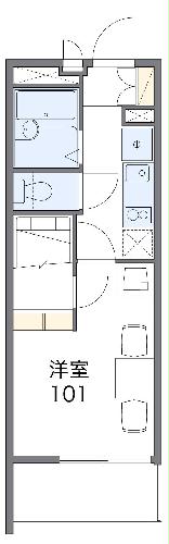 レオパレスROSEの間取り