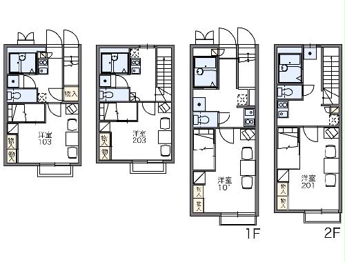 レオパレスソレーユの間取り