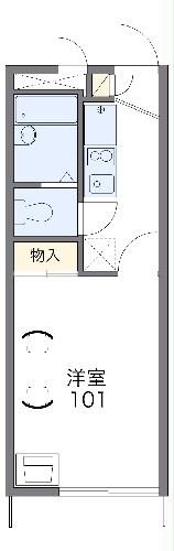 レオパレスmorphoの間取り