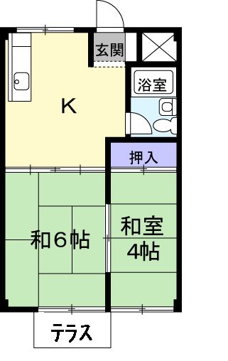 ATハイツの間取り