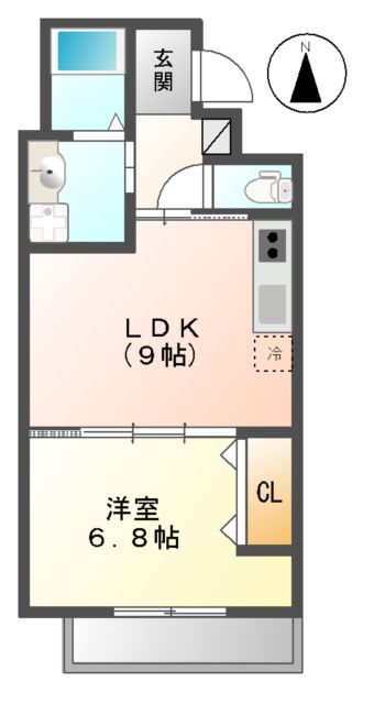 リリウムの間取り