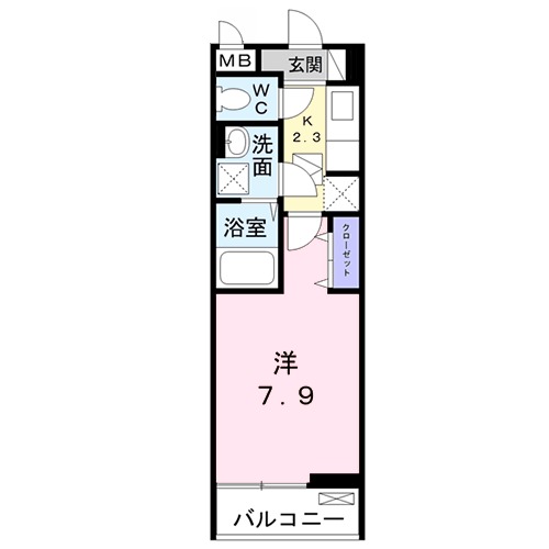 ベル・ウッド五香の間取り