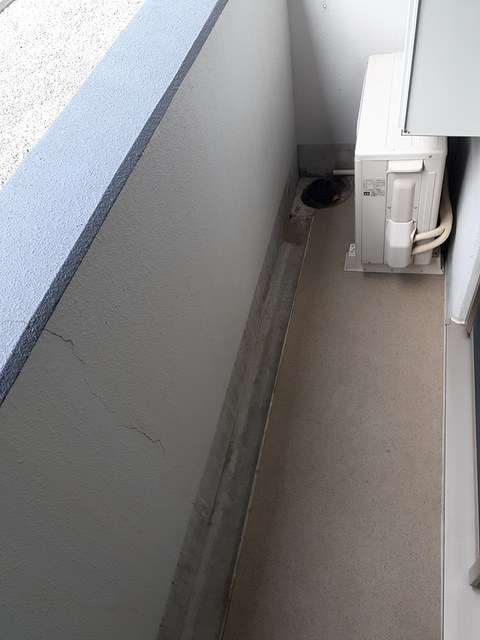 12/18 バルコニー